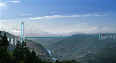 Huajiang Canyon Bridge tērauda konstrukcijas tehnoloģiskās inovācijas